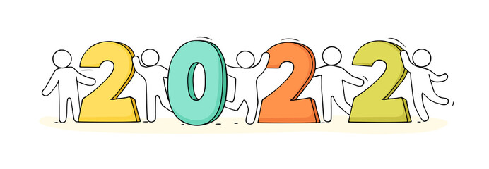 2022 Happy New Year card.