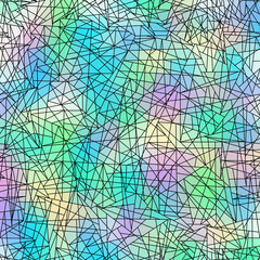 Obraz premium Geometric abstract pattern in low poly style.