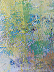 Abstract painting.  Background design of acrylic painting , rich texture.  Modern art oil painting.  Hand drawn brush stroke. Abstract contemporary art for background.