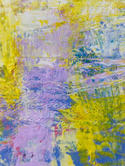 Abstract painting.  Background design of acrylic painting , rich texture.  Modern art oil painting.  Hand drawn brush stroke. Abstract contemporary art for background.