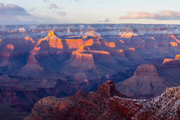 Winter in Grand Canyon National Park, United States Of America