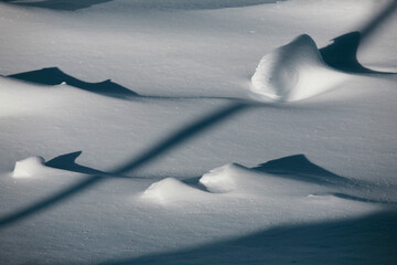 neige en montagne hiver alpes