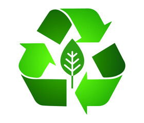 recycle label logo template. eco concept. Vector illustration.
