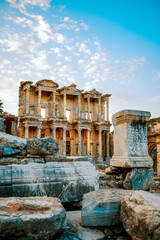 Near the astonishing Aegean sea lies the ancient city of Ephesus, one of the best-excavated and largest cities of the ancient world. © mrhasanakbas