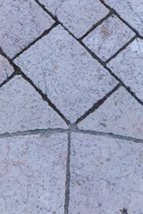 Obraz premium Paving stones are carefully arranged.