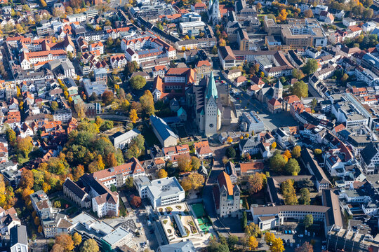 Paderborner Dom Luftbild