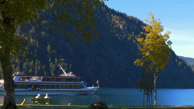 Ausflugsboot am Achensee, Tirol,&Ouml;sterreich