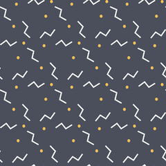 Seamless patterns. Geometric style. ornament. Vector illustration