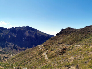 Masca village in Tenerife island
