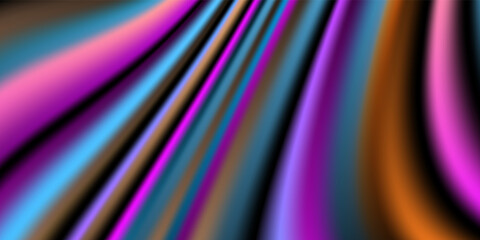 Striped gradient. Multicolored, bright unusual gradient from stripes. Background design, cover. Vector