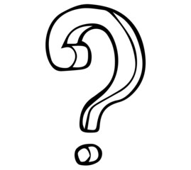 A question mark is a punctuation mark used to indicate the end of a sentence in a question sentence.