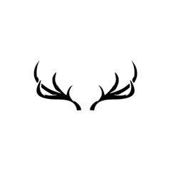Deer horn logo design
