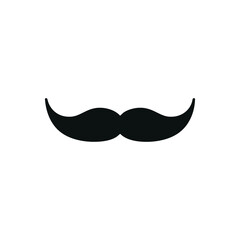Obraz premium Mustache icon vector set. Men illustration sign collection. Mustache symbol or logo.