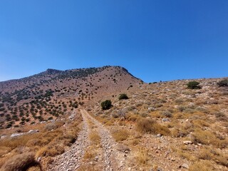 Landsape of the Island of Crete