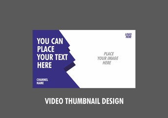 Obraz premium Unique and colorful video thumbnail