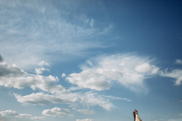 wedding in the clouds