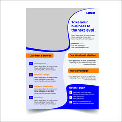 Shiko business flyer template