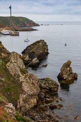 Landscape view at Ouessant Island Brittany France
