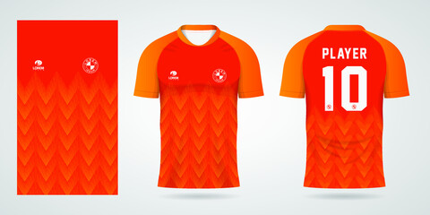sports jersey template for soccer uniform shirt design - obrazy, fototapety, plakaty