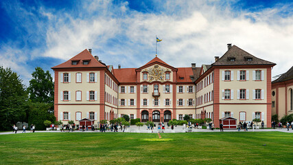 Naklejka premium Das Schloss auf der Bodenseeinsel Mainau
