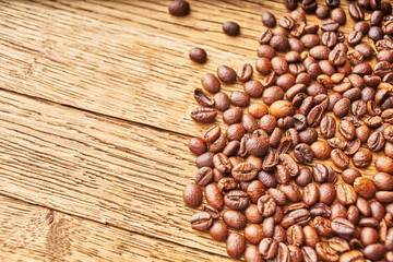Grain bag gourmet latte pictures wood background