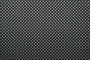 白い穴の空いたパンチングボード