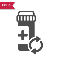 Pill Bottle Icon