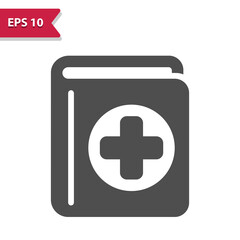 Medical Book, Medical Journal Icon