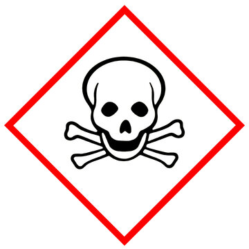 The Classification, Labelling and Packaging (CLP) Regulation, Acute toxicity (Symbol: Skull and crossbones)