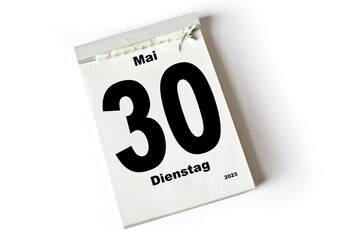30. Mai 2023