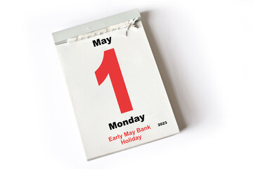 1. May 2023 Early May Bank Holiday