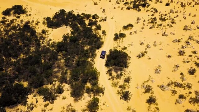 Tracking Car in the Desert