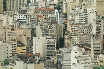 concrete buildings cityscape, apartments facade. Skyscrapers of big metropolis