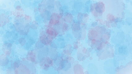 Creative abstract hand painted background, wallpaper, texture, close-up fragment of acrylic painting on canvas with brush strokes. Classic blue and white watercolor paint in abstract background