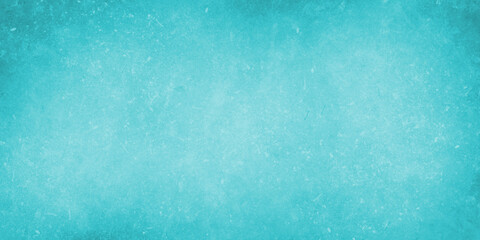 Light blue marbled background texture template for banners, watercolor grunge paper. Winter design. Grunge background