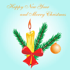 new year and Christmas