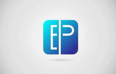 P alphabet letter logo icon. Creative design for company and business