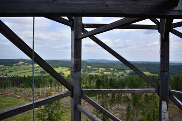 U Jakuba Lookout Tower, Vlatinov, Ceska Kanada