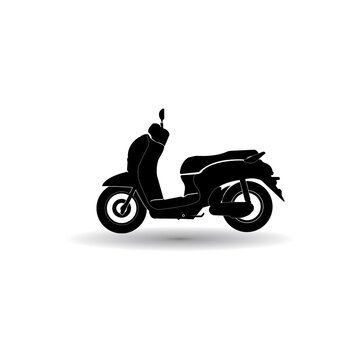 automatic motorcycle icon.