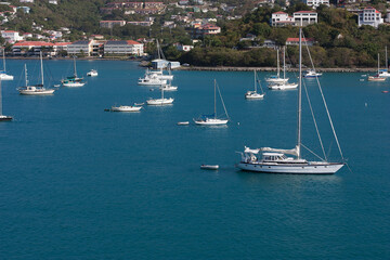 boats in the marina