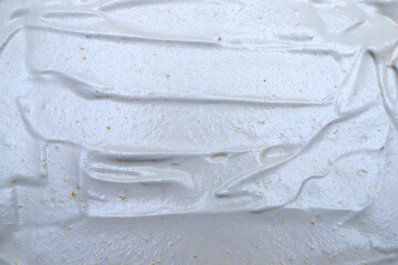 White texture of cream background. Concept cooking food.