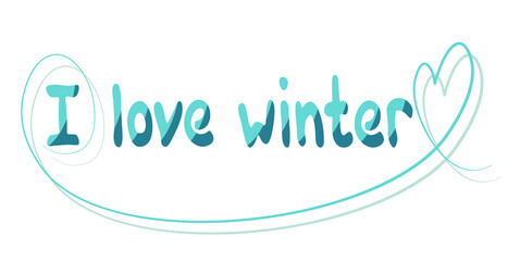 Vector illustration. lettering 