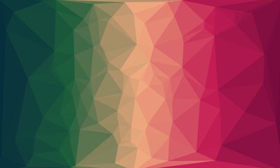 Fototapeta premium vibrant colorful geometric background with mosaic design