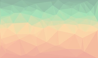 Fototapeta premium vibrant minimal multicolored polygonal background