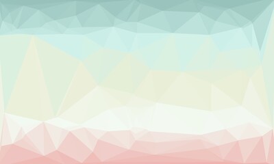 vibrant colorful geometric background with mosaic design