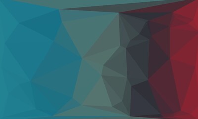 vibrant colorful geometric background with mosaic design