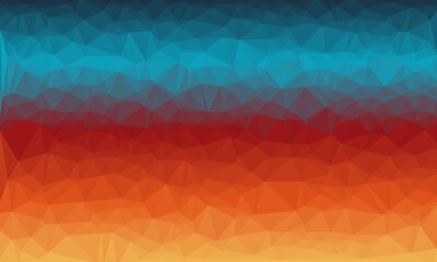 vibrant abstract geometric background with poly pattern