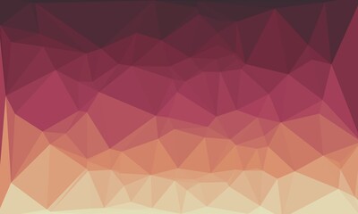 Obraz premium vibrant colorful geometric background with mosaic design