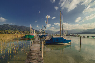 Obraz premium Tegernsee Hafen