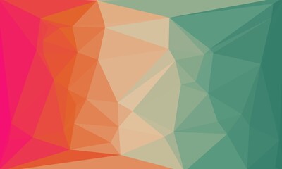 vibrant abstract geometric background with poly pattern